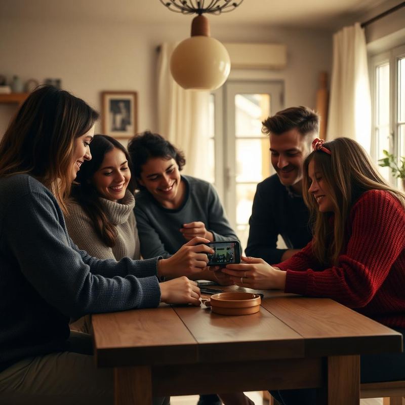Friends browsing listings together